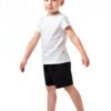 Cotton Boys Shorts Adjustable Drawstring Toddler Summer Wear-4