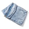 Baby Boys Denim Shorts Lightblue Cargo Pockets Elastic Waist-3