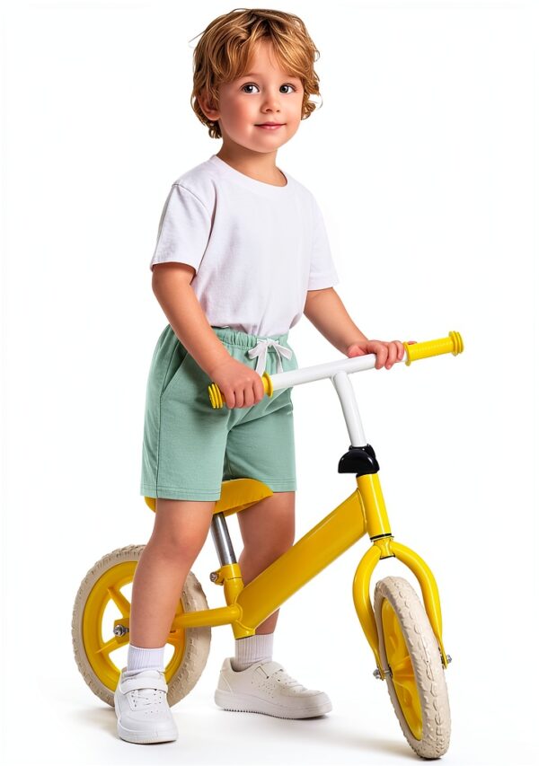 Baby Boys Shorts Soft Cotton Drawstring Waist 3 Pack-2