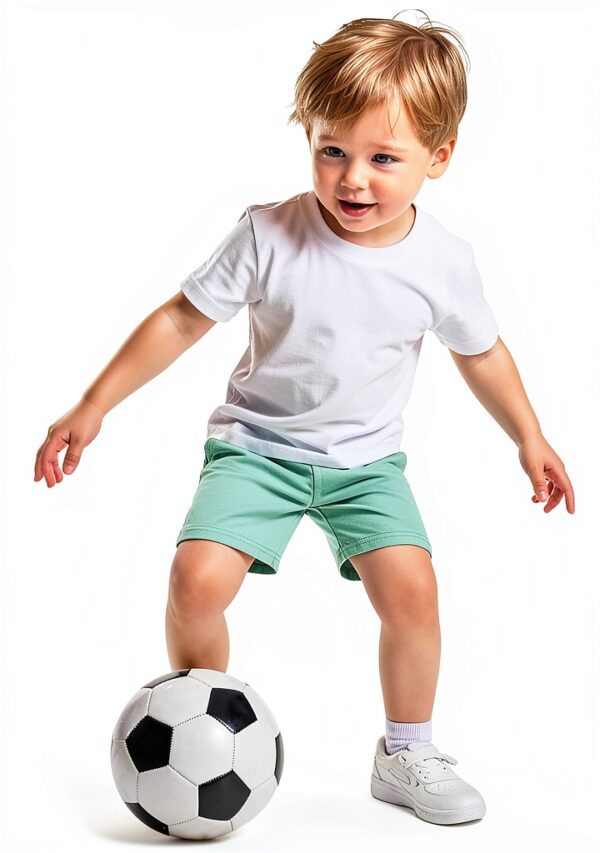 Baby Boys Shorts Soft Cotton Drawstring Waist 3 Pack-1