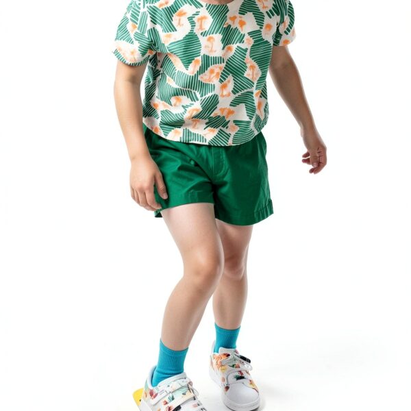 Kids Boys Summer Shorts 5 Pack Comfort Fit S6 Color-4