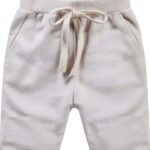 Baby Boys Cotton Shorts White Elastic Waist Toddler Playwear-0
