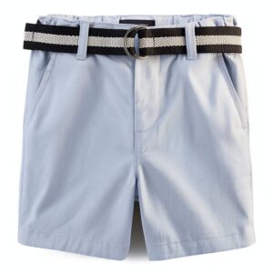 Boys Chino Shorts 100 Cotton Twill The Childrens Place-0