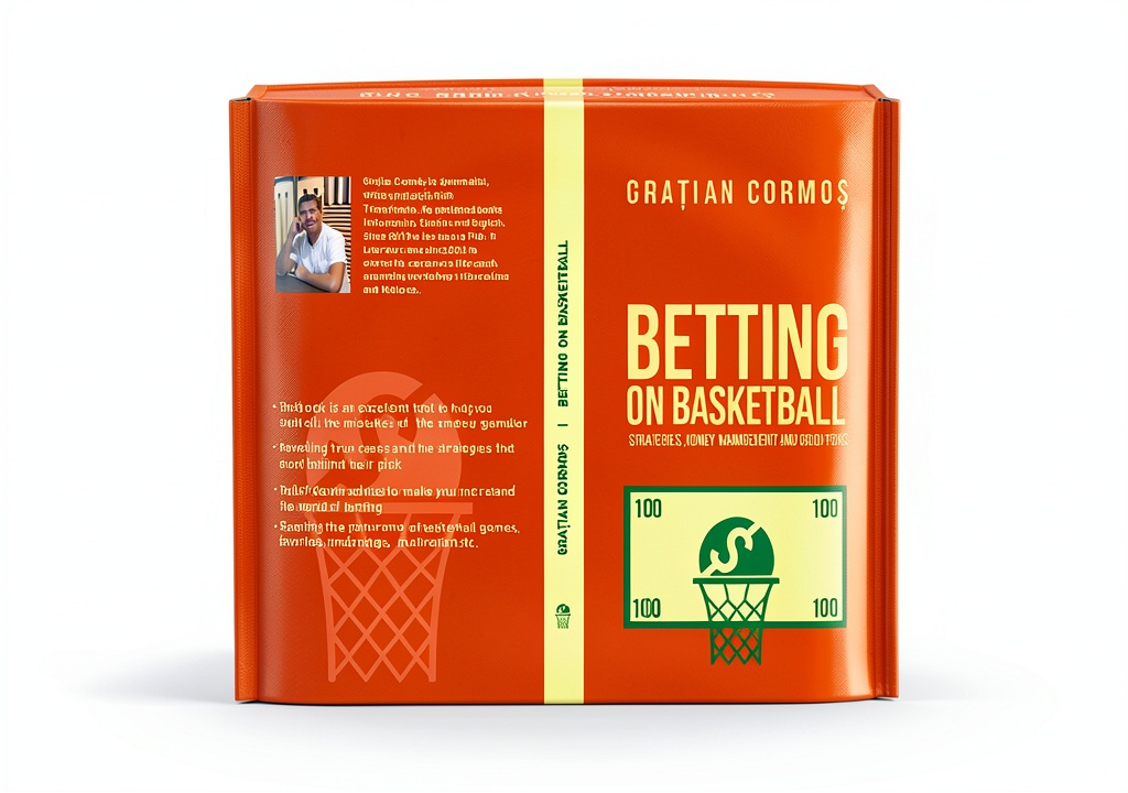 'Kindle book cover showing professional basketball and finance themes'