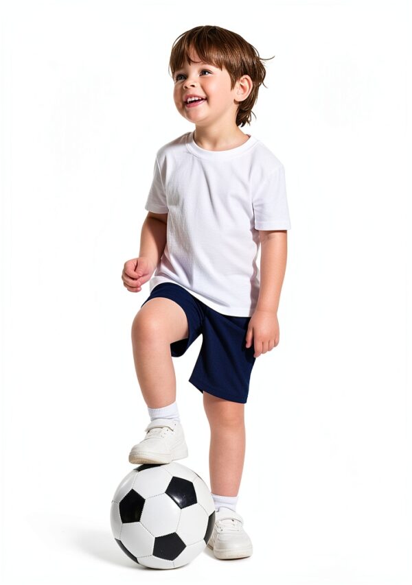 Toddler Boys Basketball Shorts Breathable Fabric Active Play-3