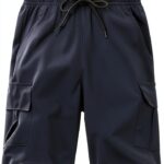Boys Cargo Shorts Lightweight Quick Dry UPF50 Sun Protection-0
