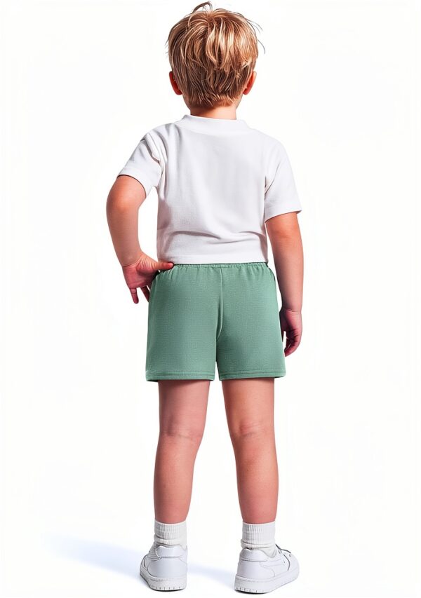 Toddler Boys Shorts Soft Stretchy Quick-Dry 3 Pack-5