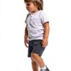Cotton Boys Shorts Adjustable Drawstring Toddler Summer Wear-5