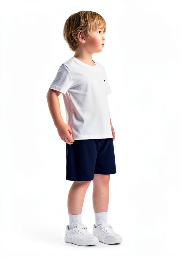 Toddler Boys Basketball Shorts Breathable Fabric Active Play-1