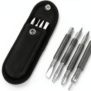 BESTNULE 4-Piece Nail Setter Punch Set Carbon Steel Tools-0