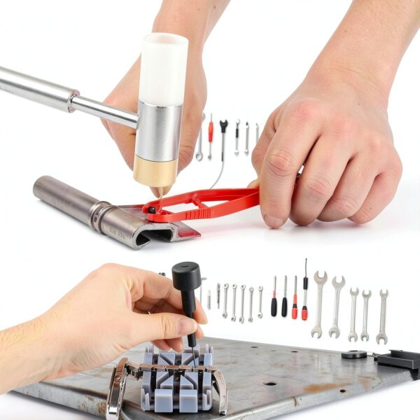 SEDY 25-Piece Pin Punch Hammer Set Black Multi‑Purpose Precision Tool-6