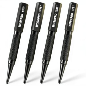 Center Punch Set Great Star Cr V 4 Piece Nail Center Punch W042009AZ-0