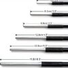 Pin Punch 9-Piece Set by Rettun Chrome Vanadium Steel-1