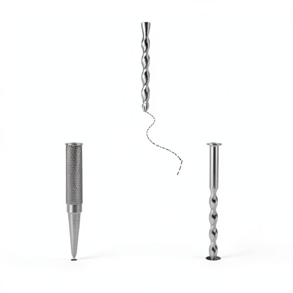 Center Punch Set Great Star Cr V 4 Piece Nail Center Punch W042009AZ-5
