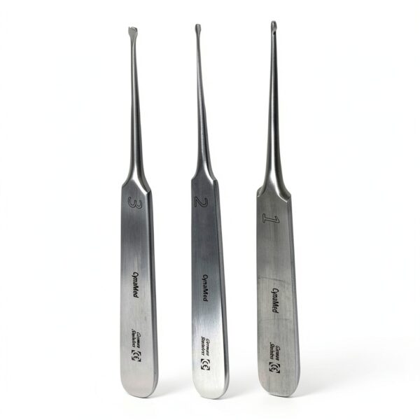 3 Pack of Crown Removal and Bridge Removal Hand-Pieces - with Flat Handle - Crown Remover System - German Stainless Steel-1