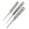 3 Pack of Crown Removal and Bridge Removal Hand-Pieces - with Flat Handle - Crown Remover System - German Stainless Steel-6