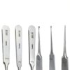 3 Pack of Crown Removal and Bridge Removal Hand-Pieces - with Flat Handle - Crown Remover System - German Stainless Steel-3